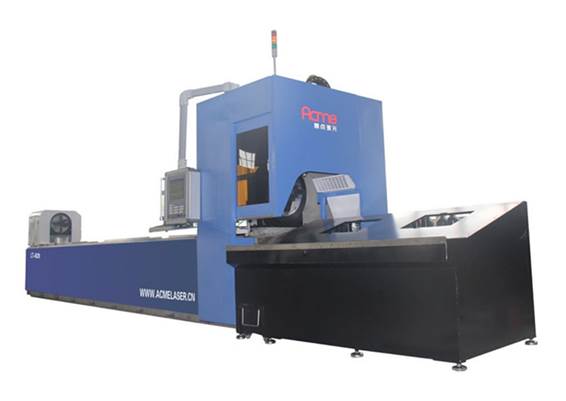 Tube Fiber Laser Cutter Machine