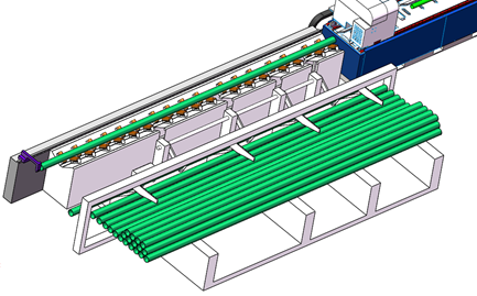 Cnc Pipe Laser Cutting Machine