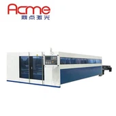 Maszyna do cięcia laserem ze stalową płytką